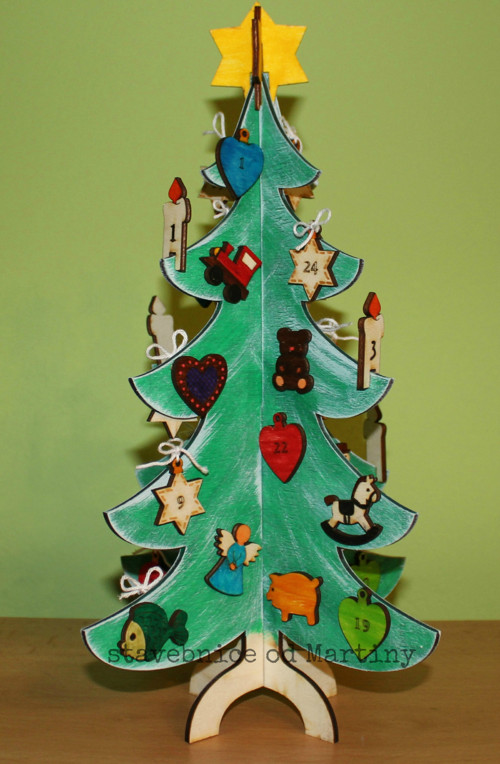 ADVENTNÍ STROMEK - adventní kalendář — foto 4