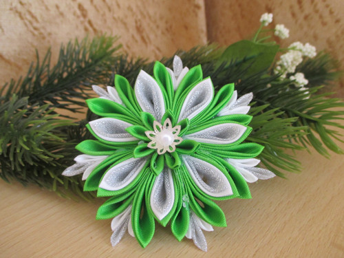 Zelená vločka-vánoční vločka.. — foto 2