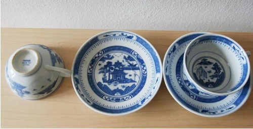 Čínský porcelánový čajový servis — foto 2