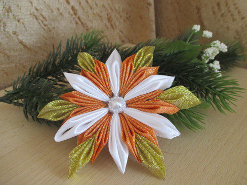 Oranžová-vánoční vločka. — foto 3