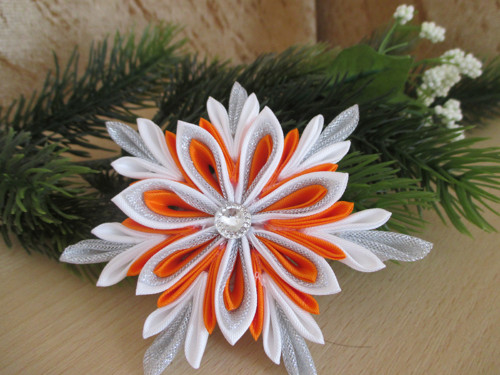 Do oranžova.vánoční vločka. — foto 2