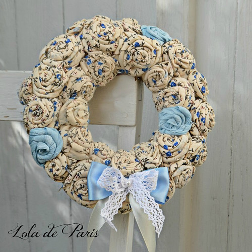 Shabby chic věnec — foto 4