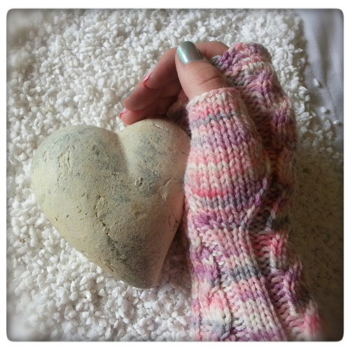 Sweets ... návleky 100% merino 24 cm — foto 2