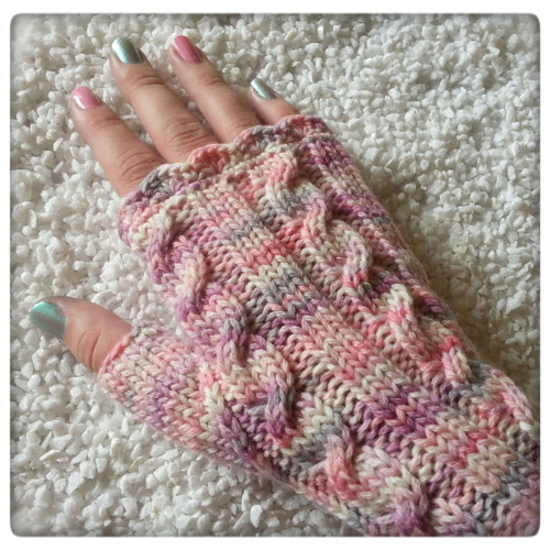 Sweets ... návleky 100% merino 24 cm — foto 5