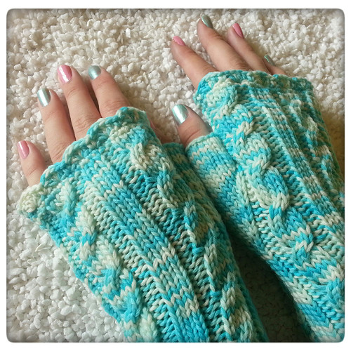 Studánkové ... návleky 100% merino 24 cm — foto 2