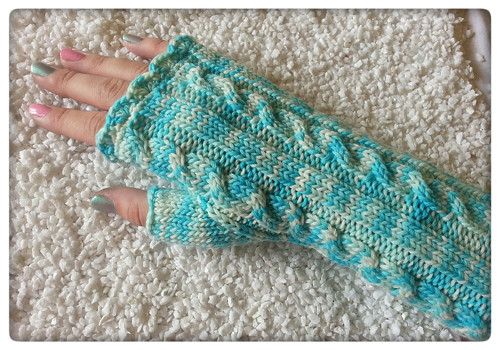 Studánkové ... návleky 100% merino 24 cm — foto 3