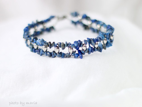 Náramek * Lápis Lazuli * — foto 3