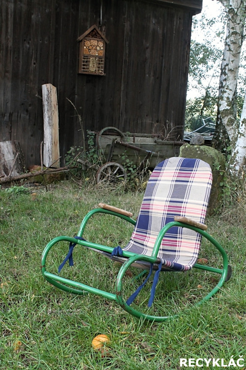 Dětské houpání - retro křesílko — foto 2