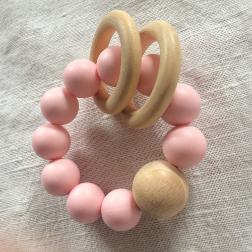 Kousátko - Pink / Natural — foto 2