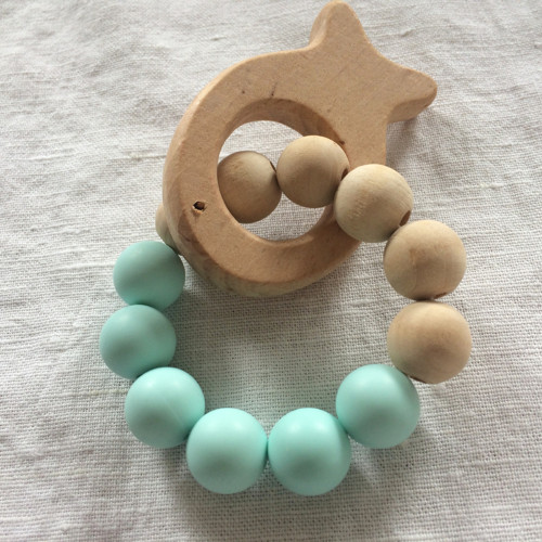 Kousátko Ryba - Mint / Natural — foto 2