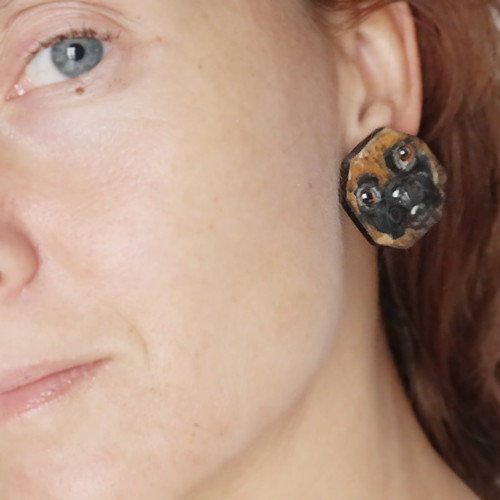 Mopsíček...náušky 50% sleva — foto 4
