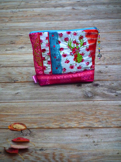 Neceser RED LIGHT / green deer — foto 3