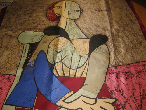 Hedvábný šátek-Picasso — foto 2