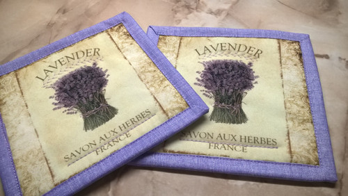 Podtácky Lavender sada 4ks — foto 3