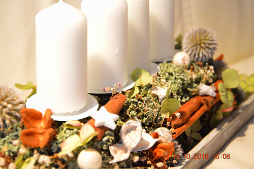 Adventní svícen do bíla — foto 2