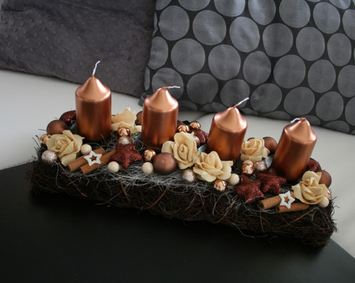 Velká adventní štola do hněda — foto 2