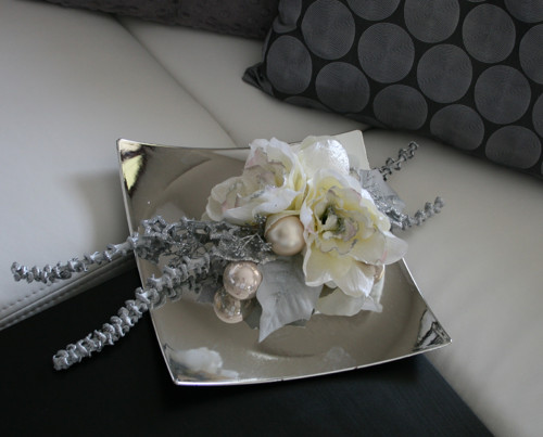 Vánoční talíř s amarylisem — foto 2