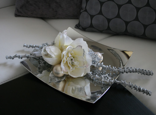 Vánoční talíř s amarylisem — foto 5