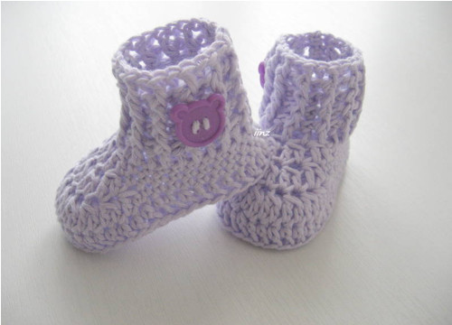Háčkované botičky (10 cm) — foto 5