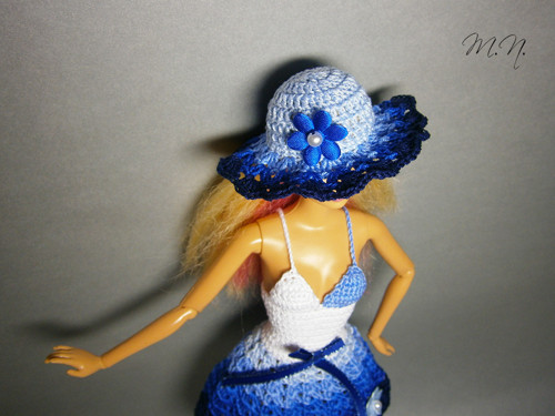 Elegance v modré - oblečky pro Barbie — foto 2