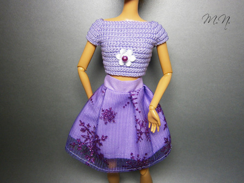 Vánoční sukýnky pro Barbie — foto 6
