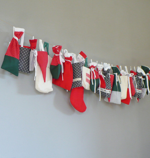 Adventní látkový kalendář IX. — foto 2