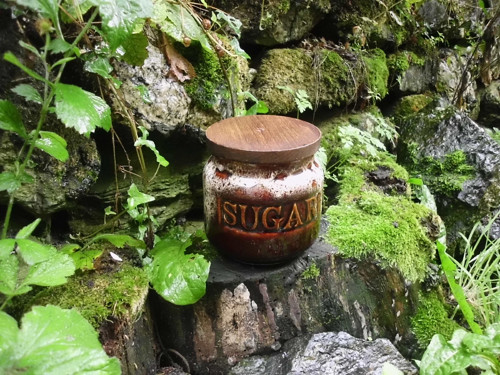 Keramická dóza na cukr /no. A 35/ — foto 2