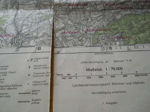 Mapa ...Přerovsko 1944 — foto 3
