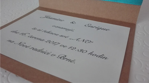 Svatební oznámení Rustic wedding — foto 2