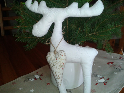 Vánoční sob velký 30cm — foto 2