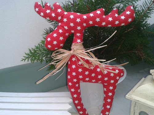 Vánoční sob velký 30cm — foto 2