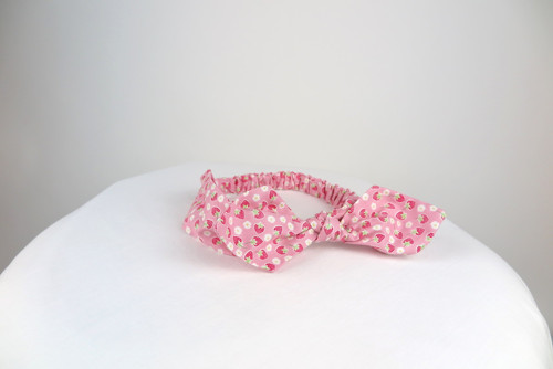 Čelenka s mašlí Piknic pink — foto 2