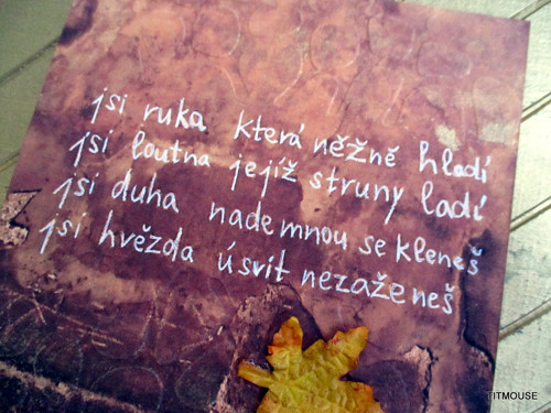 Báseň na zdi — foto 2