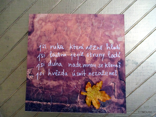 Báseň na zdi — foto 3
