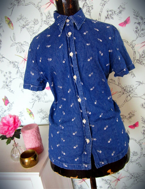 Košulka jeans romantic — foto 3