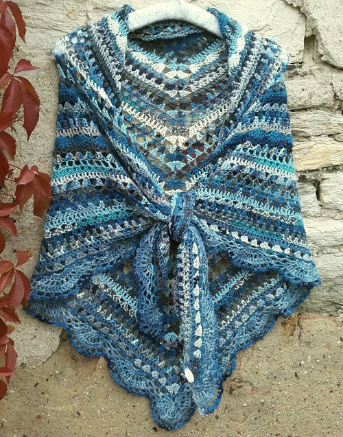 Háčkovaný kaleidoskop - Oblaka nebeská — foto 2