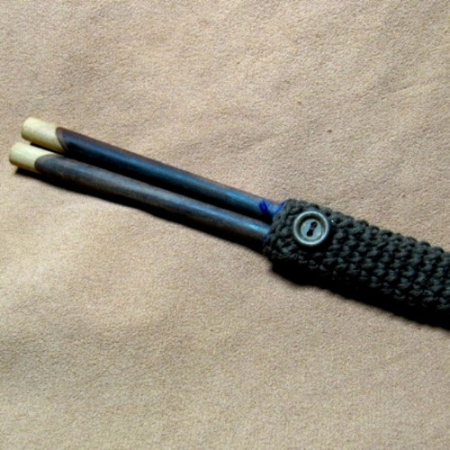 Jídelní hůlky - v háčkovaném pouzdře - b) — foto 2