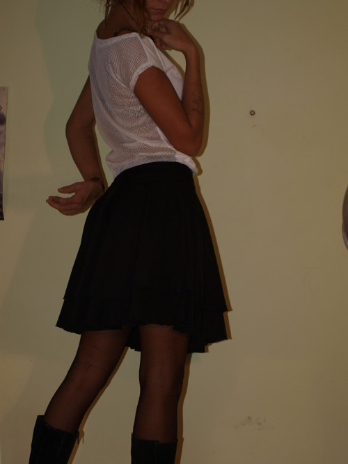 Černá lesklá kolová dvojitá — foto 3
