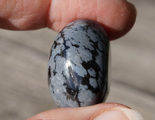 Obsidián sněžný D6841 — foto 3