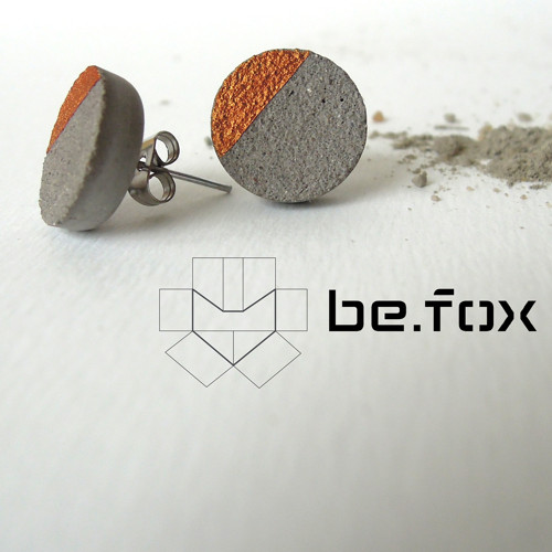 Betonové Náušnice Be.Fox — foto 2