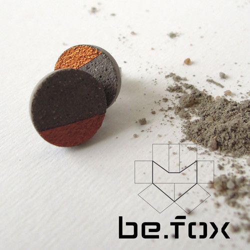 Betonové Náušnice Be.Fox — foto 3