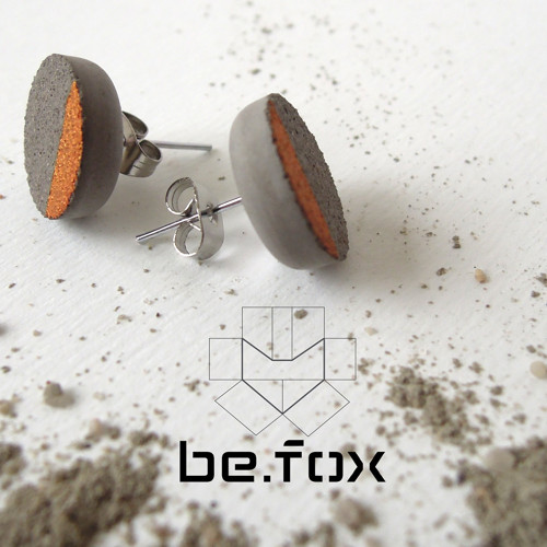 Betonové Náušnice Be.Fox — foto 4