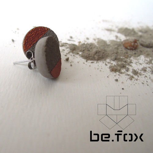 Betonové Náušnice Be.Fox — foto 5