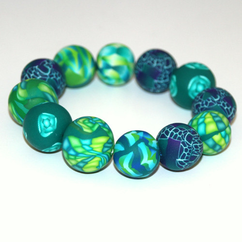 Zelený - Náramek — foto 2