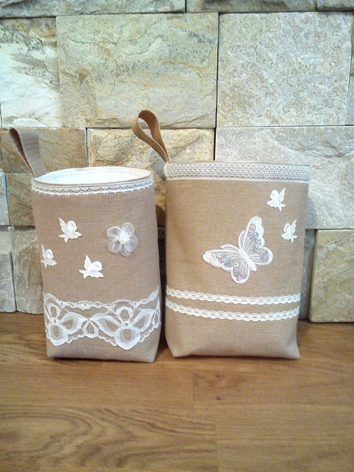 Shabby chic košíky:-) — foto 4