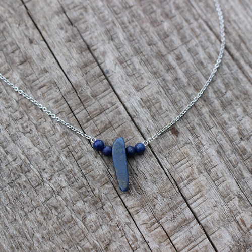 Larin • lapis lazuli, chir. ocel — foto 2