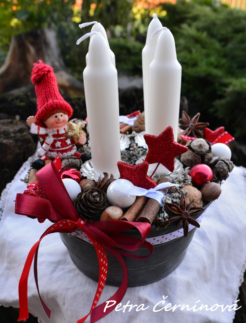 Adventní svícen...na malý stůl — foto 4