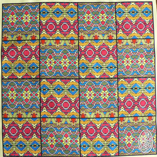 Bavlněný panel s retro motivem — foto 2