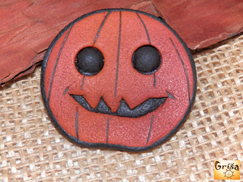 Halloweenská brožka — foto 3