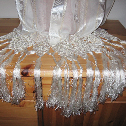 Luxusní smetanový pléd — foto 3